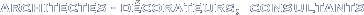architectes-d�corateurs, consultants