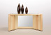 Console &laquo;&nbsp;cylindromate&nbsp;&raquo;, le fond en miroir offre une perspective inattendue.  