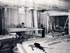 Notre atelier d'&eacute;b&eacute;nisterie, montage d'une grande boiserie